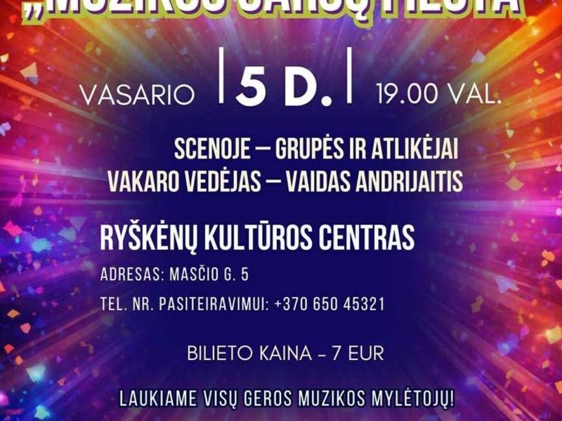 Concert "Fiesta of the Sounds of Music"