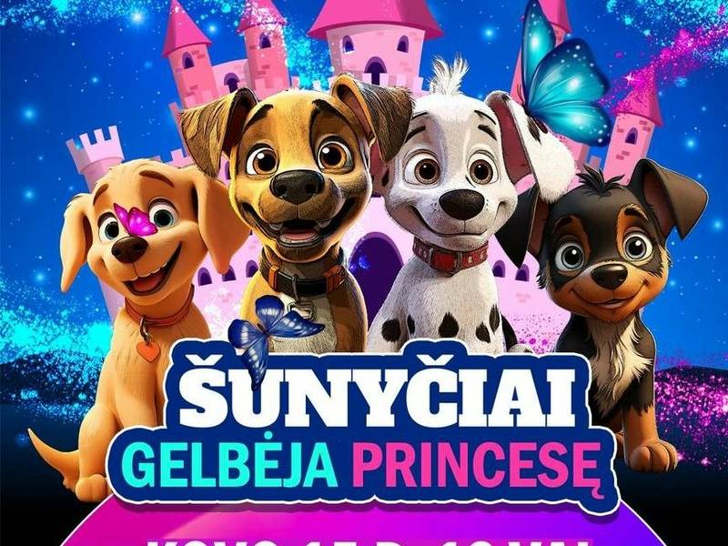 Interactive performance for the whole family "Puppies Save the Princess"