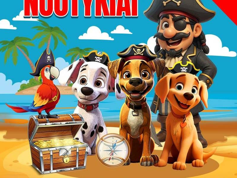 Interaktīva izrāde bērniem ''Suņu piedzīvojumi''