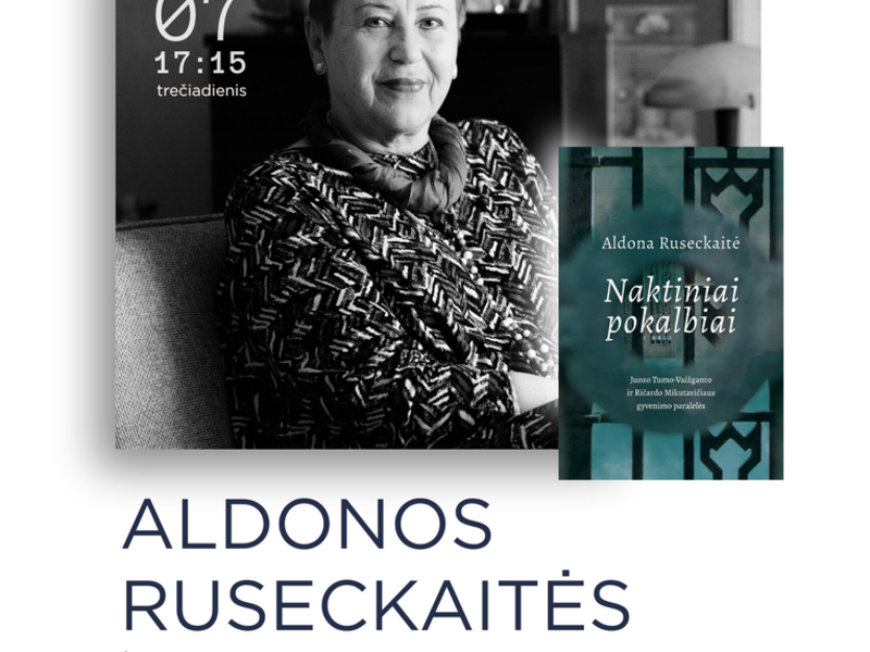 Treffen mit der Schriftstellerin Aldona Ruseckaite