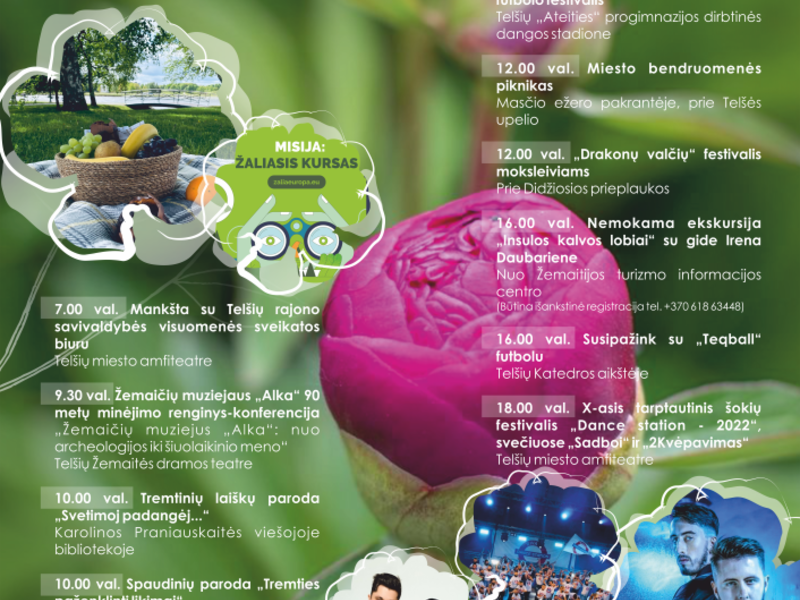 Žemaitijos sostinės šventė 2022 „Telšē linGOun“