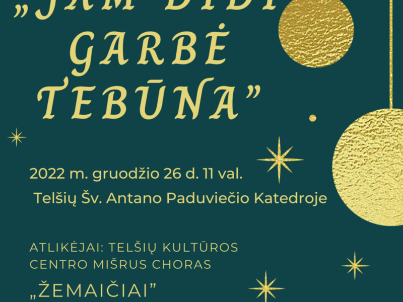 Great honor be to him