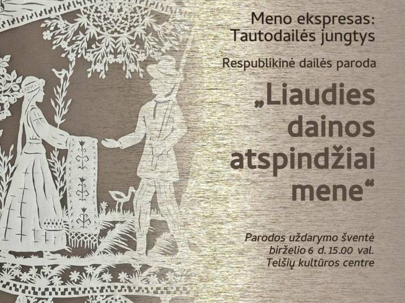 Respublikinė dailės paroda „Liaudies dainos atspindžiai mene“