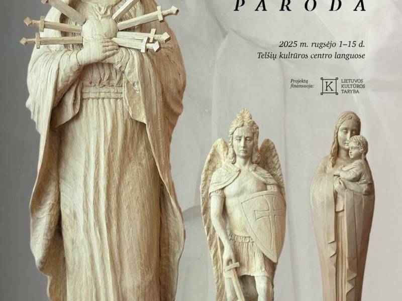 Antano Viskanto kryždirbystės darbų paroda