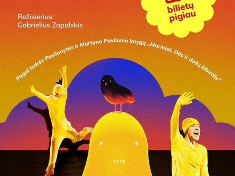 Muzikinis spektaklis vaikams „Olis ir dažų kibirėlis“