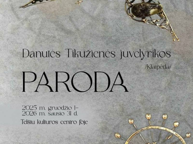 Schmuckausstellung von Danutė Tikužienė