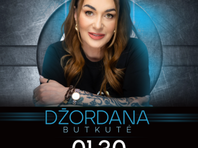 Atlikėjos Džordanos Butkutės koncertas