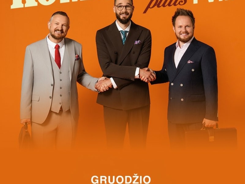„Humoro klubas“ su programa „Komedija plius PVM“