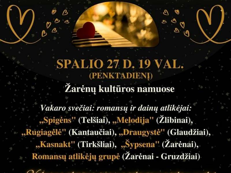 Romantiskais vakars "Tu nāc uz randiņu"