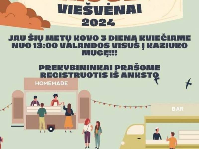 „Kaziuk-Messe“ in Viešvėnai