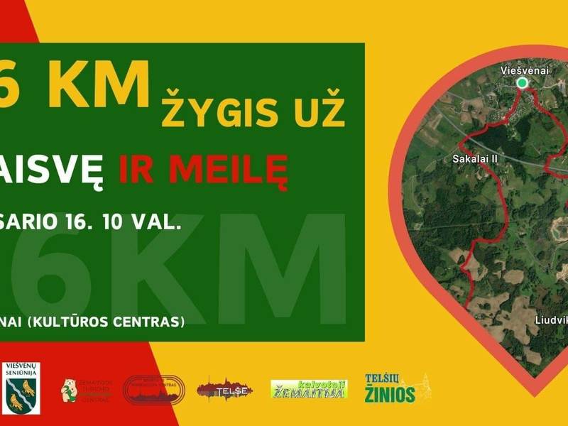 16 km Marsch für Freiheit und Liebe