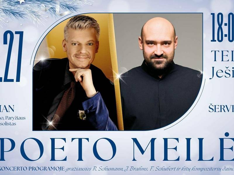 Šventinis koncertas “Poeto meilė”