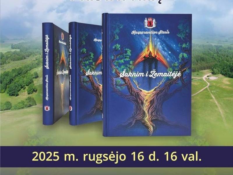 Präsentation des Buches „Wurzeln in Samogitia“ von Stasys Kasparavičius