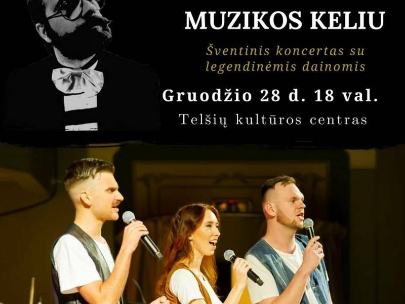 Festive concert with legendary songs "On the musical path of Maestro Vytautas Kernagis"