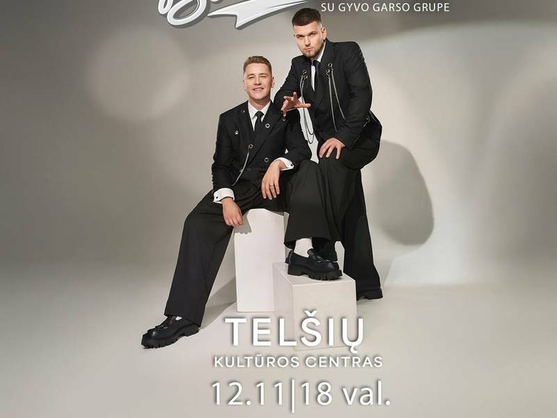 Concert of the group "Bernužėliai" with a live band