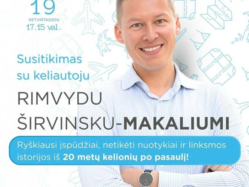 Встреча с путешественником Римвидасом Ширвинскасом-Макалиумисом