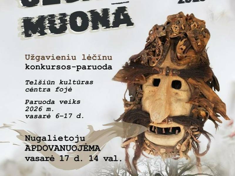 Mardi Gras masku konkurss-izstāde "Mardi Gras Muona 2026"