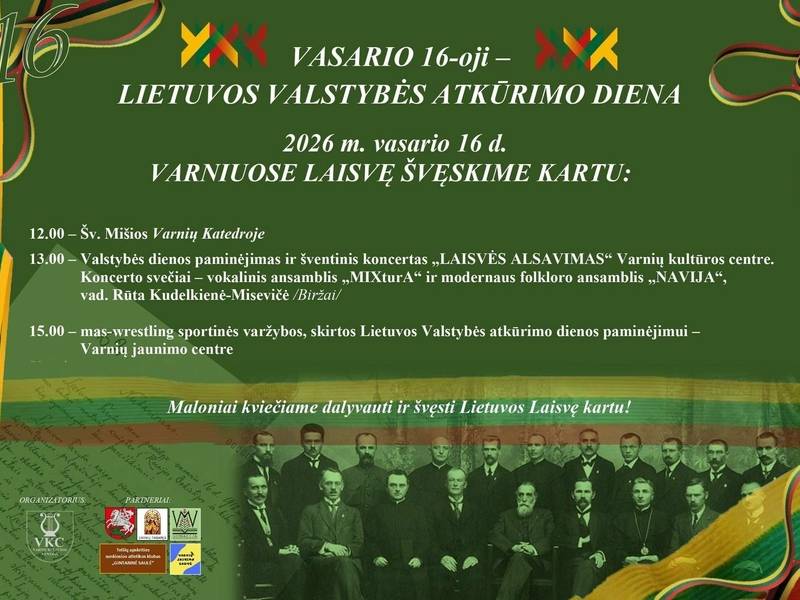16. Februar in Varniai