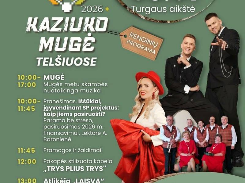 Kaziuko mugė Telšiuose