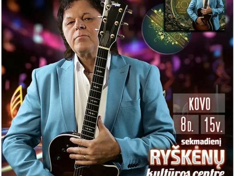 Romo Dambrausko koncertas