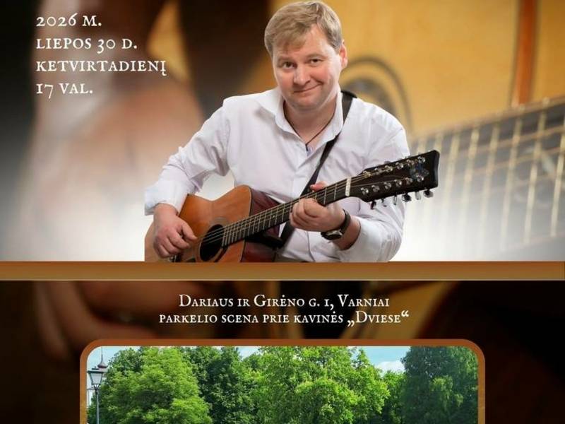 Встреча с бардом Гедрюсом Арбачяускасом