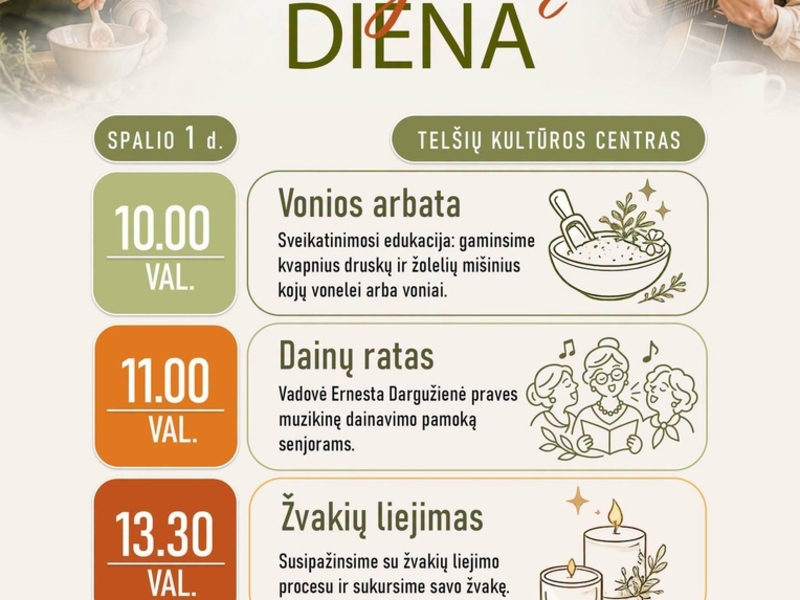 Seniorentag in Telšiai