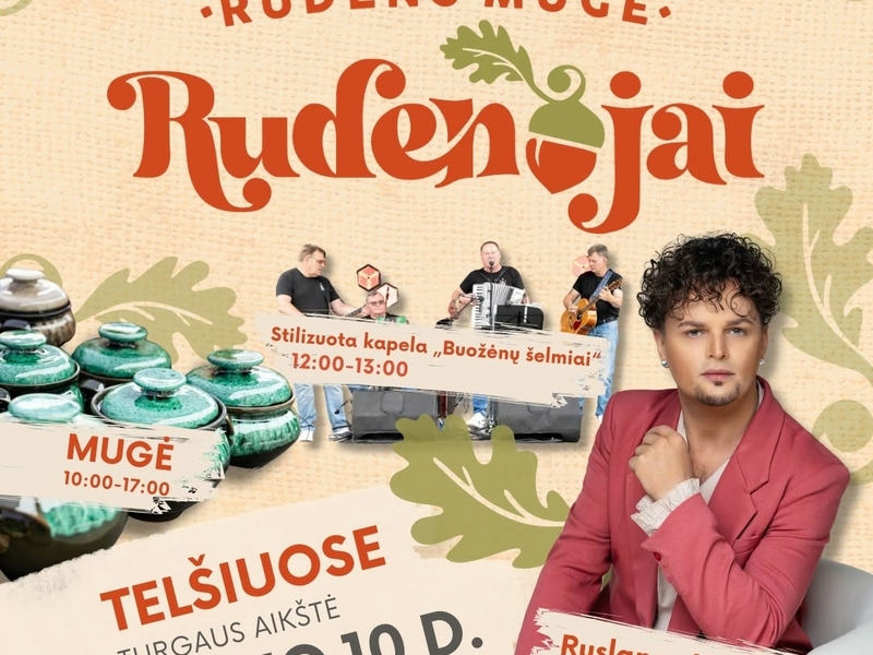 Rudens mugė „Rudenojai“ Telšiuose 