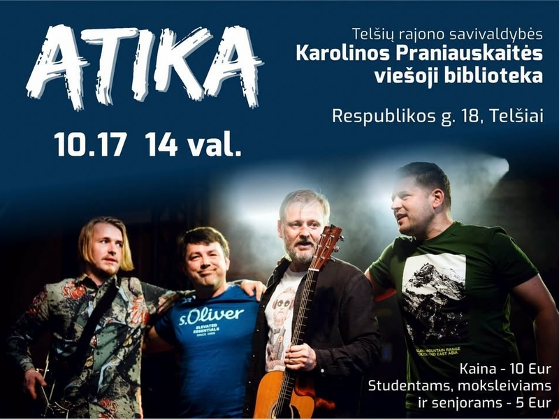 Grupės „Atika“ koncertas