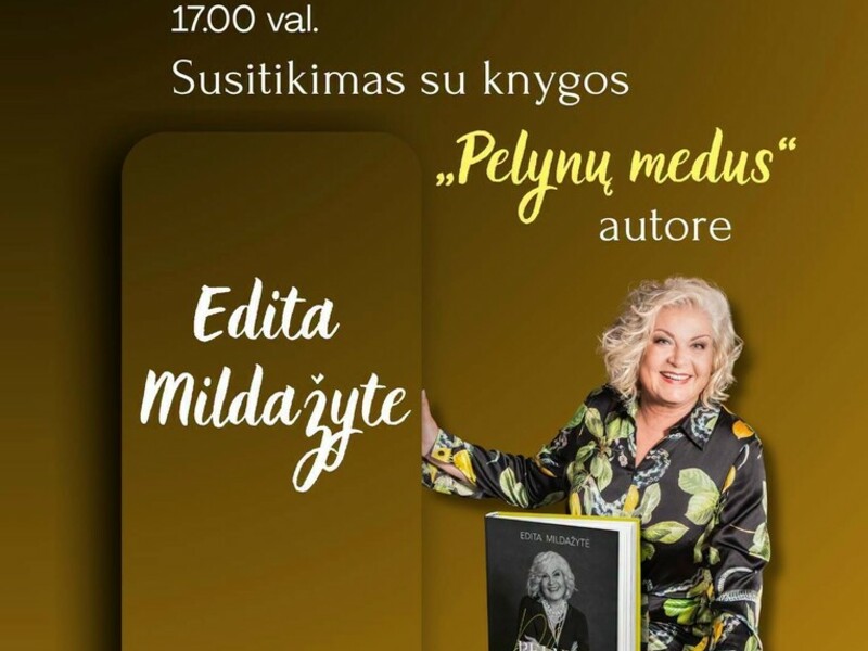 Susitikimas su Edita Mildažyte