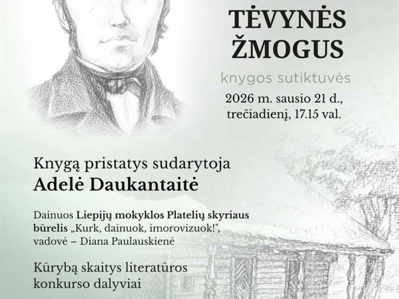 Knygos „SIMONAS DAUKANTAS – TĖVYNĖS ŽMOGUS“ sutiktuvės