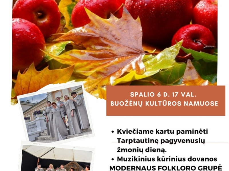 Internationaler Tag der älteren Menschen