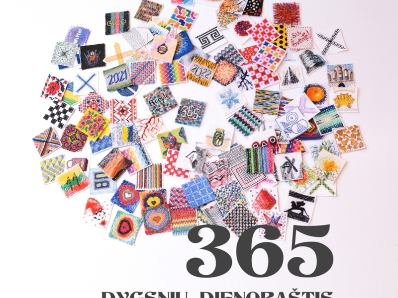 Ausstellung „Homo (Sovieticus)“ der Künstlerin und Fotografin Vytautė Trijonytė von „Stitch Diary 365“.