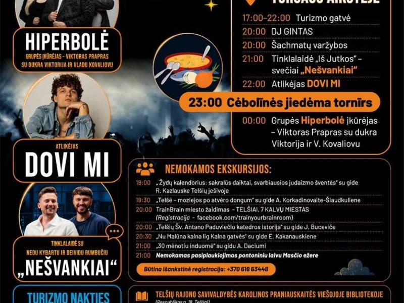 TŪRISMA NAKTS TELŠOS 2026