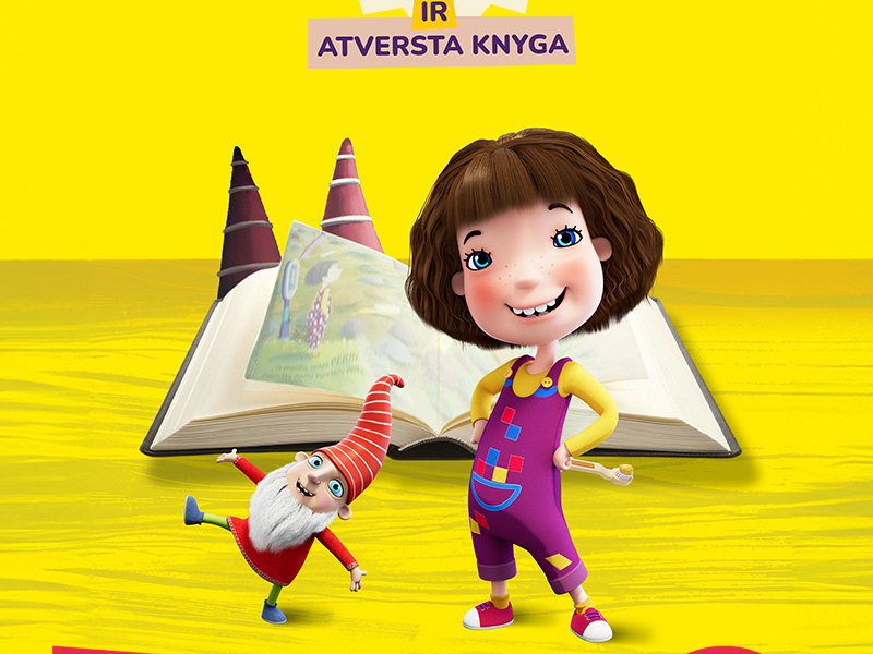 Spektaklis „Kakė Makė ir atversta knyga“
