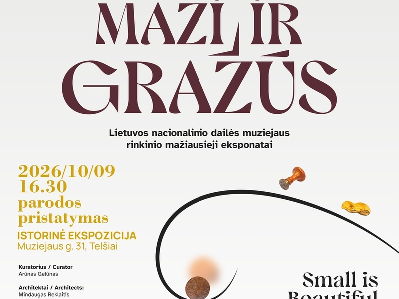 Paroda „Maži ir gražūs“