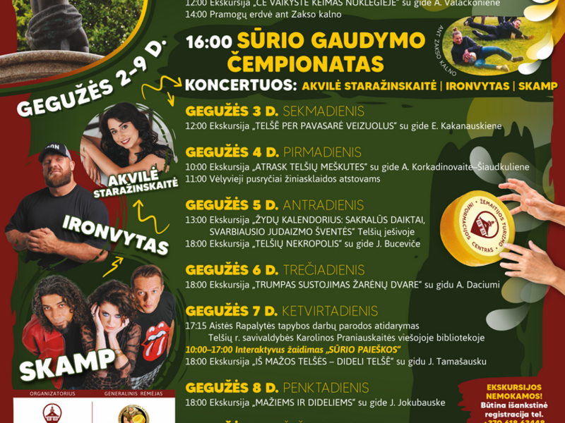 Veranstaltungen zum Auftakt der Touristensaison!