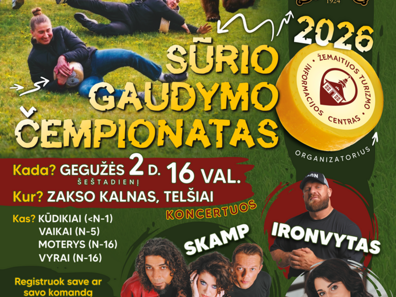 SIERA ĶERŠANAS ČEMPIONĀTS 2026