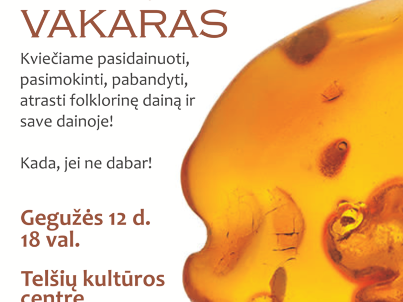 Tradicinių dainų vakaras