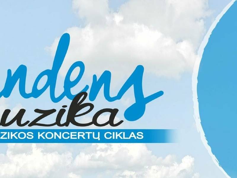 Dzīvās mūzikas koncertu sērija "Ūdens mūzika" 2025. gadā