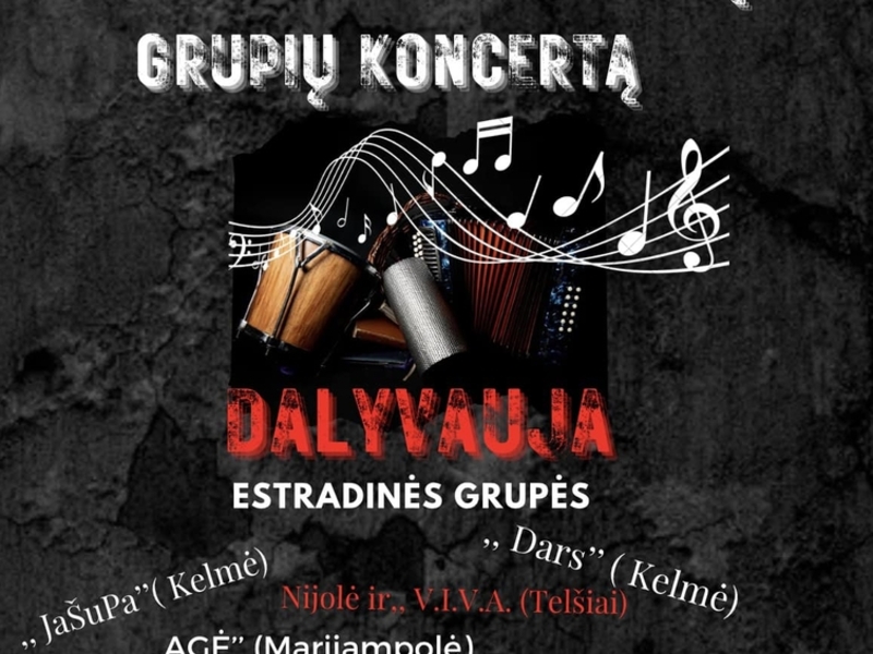 Concert of live bands