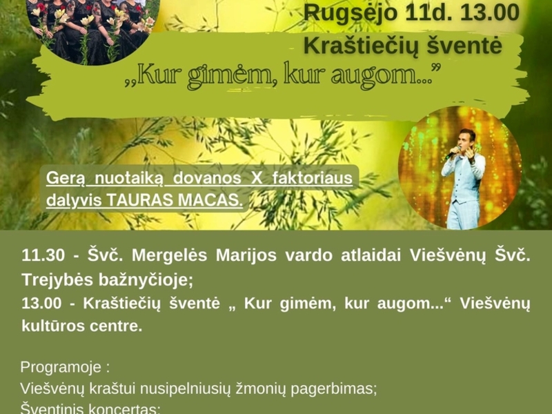 Kräuter in Viešvienei