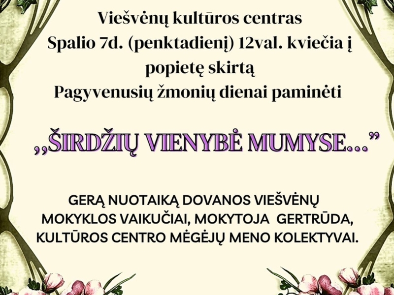 "UNITY OF HEARTS IN US"