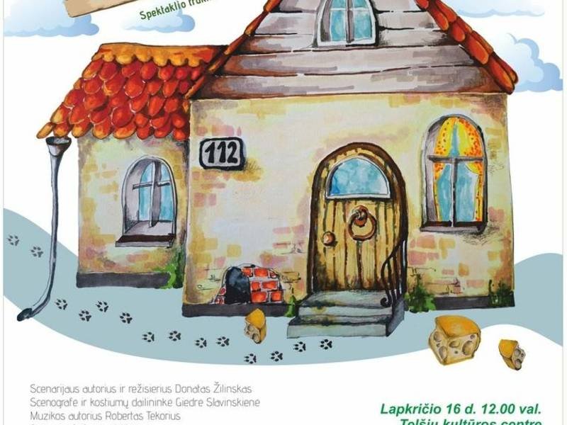 Spektaklis vaikams „Antuanas Ferdinandas”, rež. D.Žilinskas