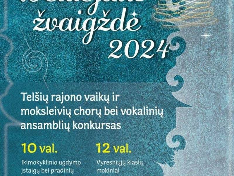 Telšu rajona bērnu un skolēnu koru un vokālo ansambļu konkurss "Betlēmes zvaigzne 2024"