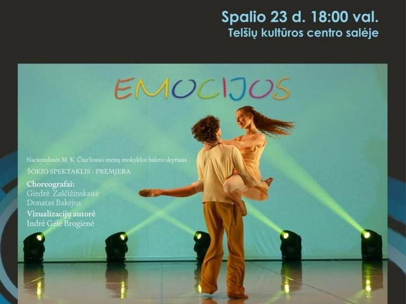 Dance show for children and teenagers "Emotions"