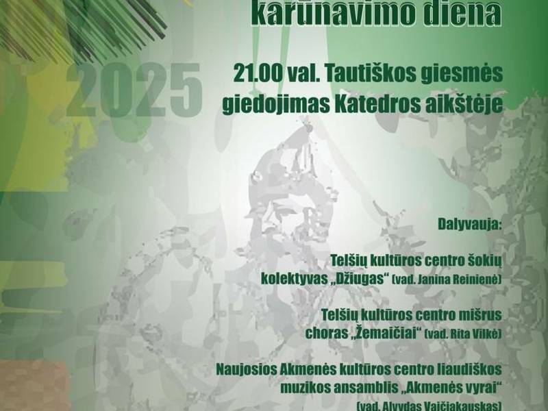 Liepos 6-oji – Valstybės (Lietuvos Karaliaus Mindaugo karūnavimo) diena!