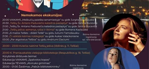 Turizmo naktis Telšiuose