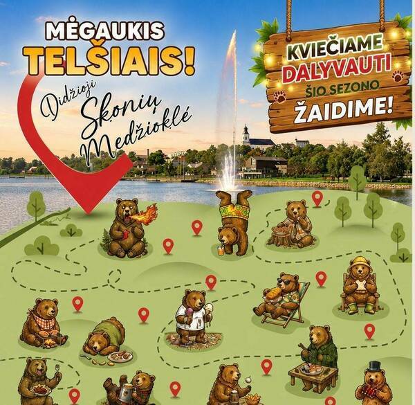 Vasaros žaidimas – „Didžioji skonių medžioklė“